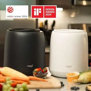 Vego Kitchen Composter, 4L Electric Countertop Composter with 5 Modes and Smart App