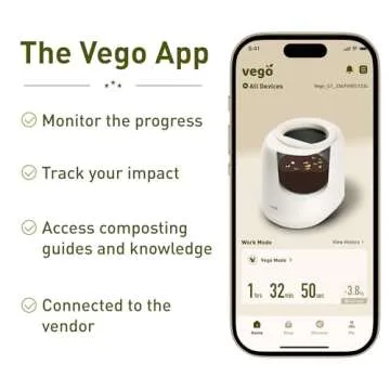 Vego Kitchen Composter: Smart Odorless Composting System