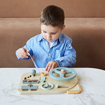 LA·LA · LLAMA Montessori Steering Wheel - Toddler Toy