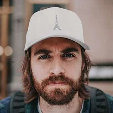 Eiffel Tower Embroidered Baseball Cap for All