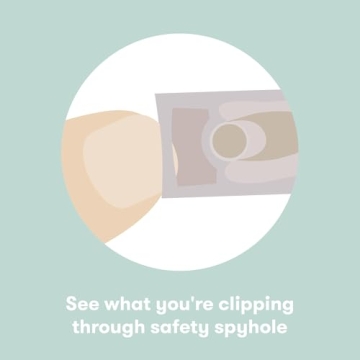 Frida Baby Nail SnipperClipper with Safety Spyhole