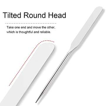 Korean Picasso Makeup Spatula and Sponge Set, Professional Facial Makeup Tools