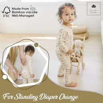 Zenulove Viscose Baby Onesies for 12-24 Month Babies