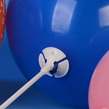 Onepine 100pcs Balloon Sticks Holder for Decor