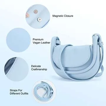 Chic CECILE Vegan Leather Handbag for Women