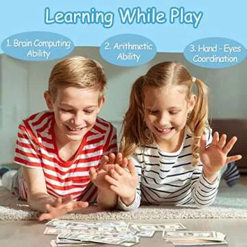 Powza 542 Pcs Teaching Math Sets, Toys for 3 4 5 6 Year Old Boys Girls, Number Learning Education Toys for Kids Ages 3-8 Develops Early Math Skills, Preschool Math Games Multicolored