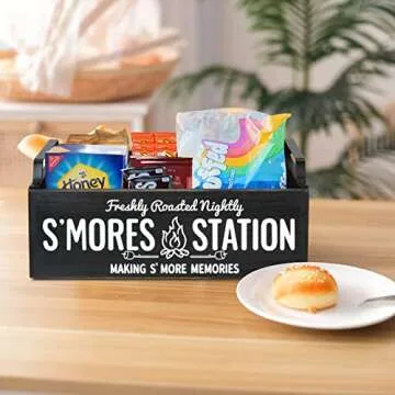 Charming COZYYROME S'Mores Station for Perfect Gatherings