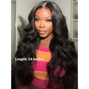 UNICE Bye Bye Knots Wig Body Wave 7x5 HD Lace Front Wigs Human Hair Bleached Invisible Knots Put on and Go Glueless Frontal Wig Human Hair pre plucked pre cut Lace Wig 180% Density 18 inch
