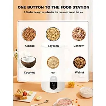 Geniuslix Nut Milk Maker for Healthy Plant-Based Milk