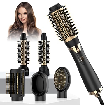 Najukyy Hot Air Brush 6 in 1 Easy Hair Styling Tool