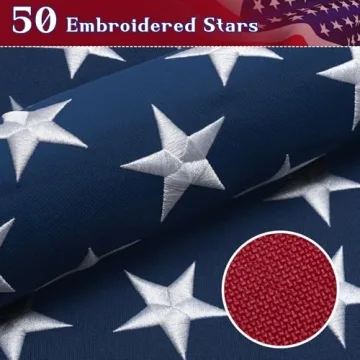 Durable American Flag 3x5 Ft for Outdoor Use