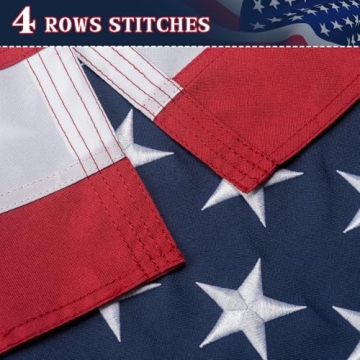 Durable American Flag 3x5 Ft for Outdoor Use