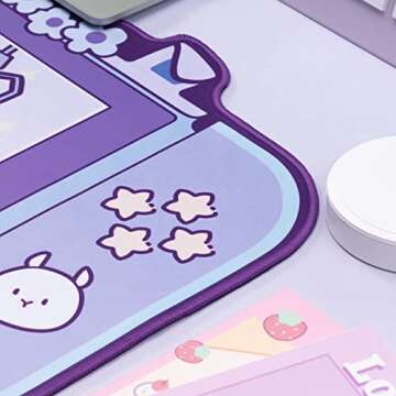 GeekShare Bunny Mouse Pad for Gaming and Home Office