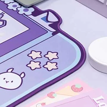 GeekShare Bunny Mouse Pad for Gaming and Home Office