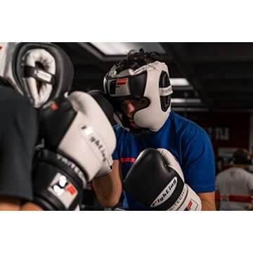 Fighting Sports Tri-Tech Full Training Headgear, Large