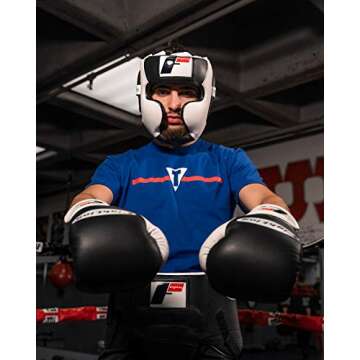 Fighting Sports Tri-Tech Full Training Headgear for Safety