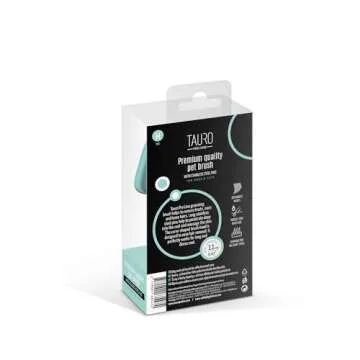 Tauro Pro Line Dog & Cat Grooming Brush - Ergonomic Design