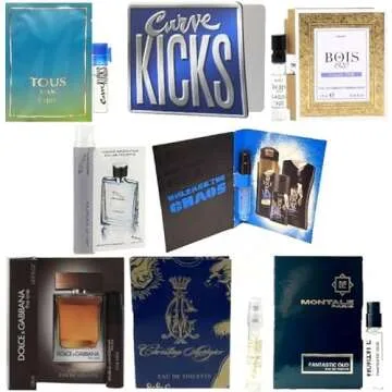 Men's Designer Fragrance Sampler (8 count)