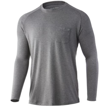 HUK Waypoint Long Sleeve Shirt | Cool +50 UPF Protection