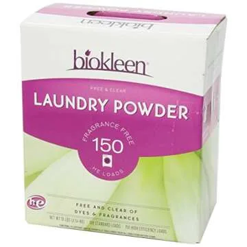 Biokleen Free & Clear Natural Laundry Detergent 150 Loads Powder