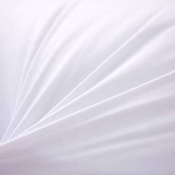 Acanva Throw Pillow Inserts, Euro Sham Form Stuffer with Premium Polyester Micro Fiber, Decorative for Bed, Couch and Sofa, White, 4 Count (Pack of 1)