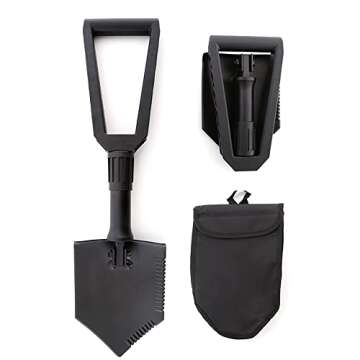 SmittyBilt R.U.T. Trifold Shovel: Compact Design, Versatile Use