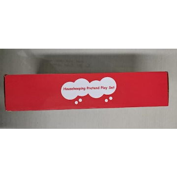 HELLOWOOD 8pc Kids Cleaning Set - Durable Beech Wood Toy