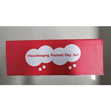 HELLOWOOD 8pc Kids Cleaning Set - Durable Beech Wood Toy