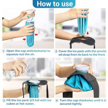 Reusable Ice Pack for Injuries: Ohuhu Hot & Cold Therapy
