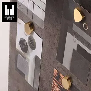 Refrigerator Magnets, Mix, Brass, Office Magnets,Whiteboard Magnets, 8 Pack,Cristmas Gift