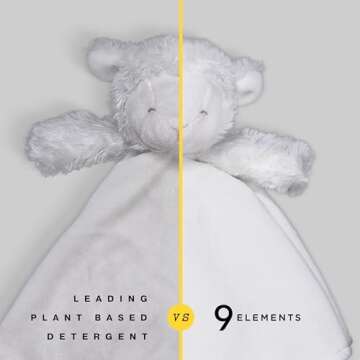 9 Elements Natural Vinegar Powered Laundry Detergent, Citrus Scent, 92 Fl Oz