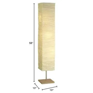 Elegant Adesso Home 8022 Transitional Floor Lamp for All Spaces