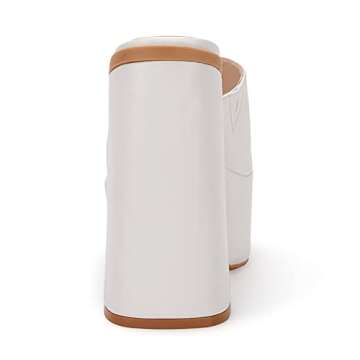 VETASTE Women's Stylish Platform Block Heels for Comfort