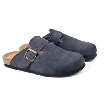 ZHILETAO Suede Clogs - Slip On Comfort Footwear
