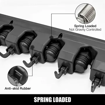 IMILLET Mop and Broom Holder - Durable Storage Solution