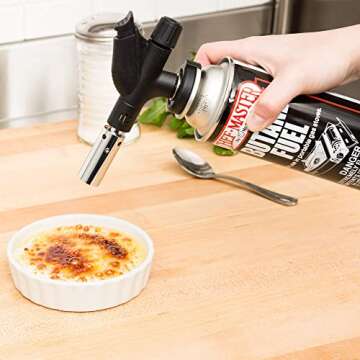 Chef Master Butane Torch Combo for Culinary Precision