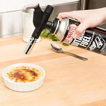 Chef Master Butane Torch Combo for Culinary Precision