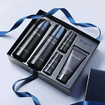 Donginbi Korean Skin Care Set with Red Ginseng for Men