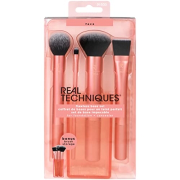 Real Techniques Flawless Base Brush Set for Makeup Lovers