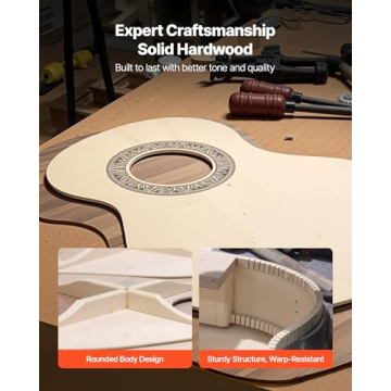 VEVOR Acoustic Guitar for Kids 30 Inch Beginner Starter Kit