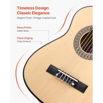 VEVOR Acoustic Guitar for Kids 30 Inch Beginner Starter Kit