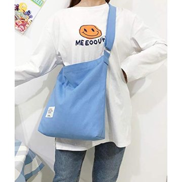 Covelin Women's Retro Large Canvas Shoulder Bag for Every Day