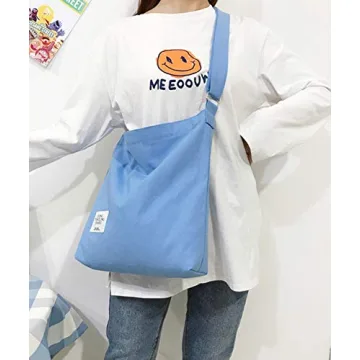 Covelin Women's Retro Large Canvas Shoulder Bag for Every Day