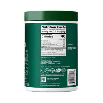 Great Lakes Beef Gelatin Powder - Unflavored for Health & Cooking