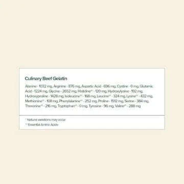 Great Lakes Beef Gelatin Powder - Unflavored for Health & Cooking