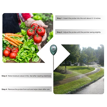 XLUX Soil Moisture Meter for Perfect Plant Care