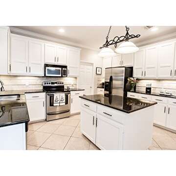 Elegant Oil Rubbed Bronze & Gold Cabinet Pulls for Home