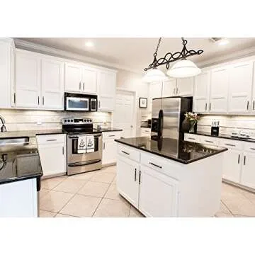 Elegant Oil Rubbed Bronze & Gold Cabinet Pulls for Home