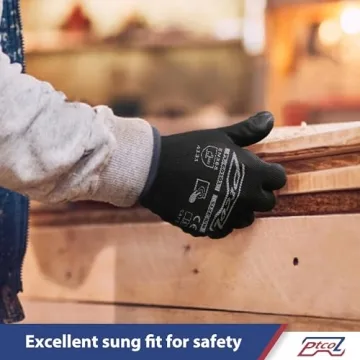 Bulk Pack of 12 Lightweight PU Coated Work Gloves