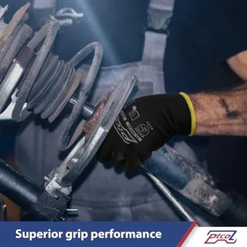 Bulk Pack of 12 Lightweight PU Coated Work Gloves